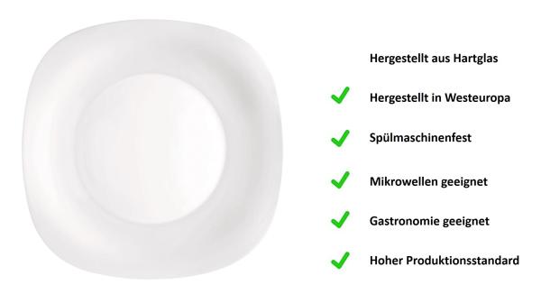 Parma Teller flach 27cm - 6 Stück